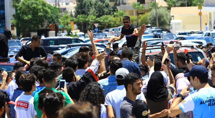 احتفالات طلبة التوجيهي - أرشيفية