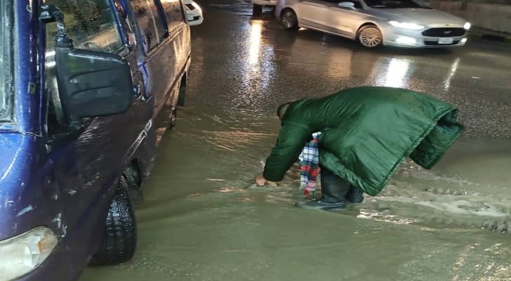 المنخفض الجوي في الأردن
