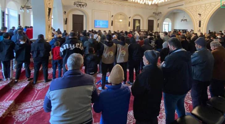 صلاة الغائب على الناطق أبو عبـ.ـيدة في صيدا جنوب لبنان
