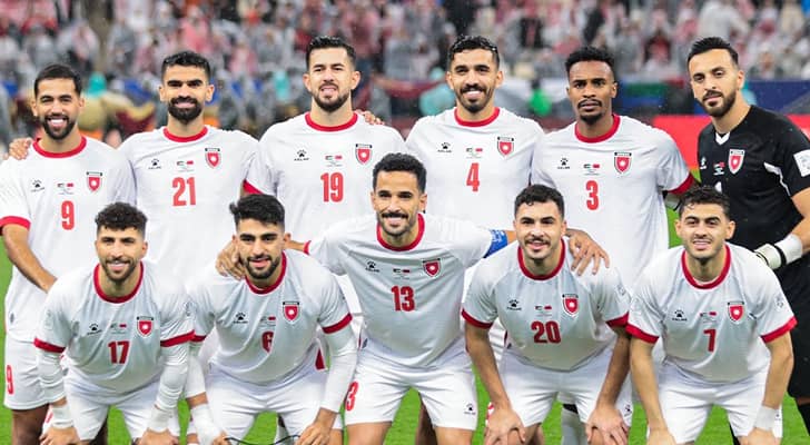 لاعبي منتخب النشامى