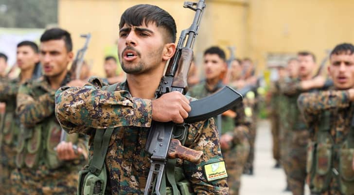 جنود من قوات سوريا الديمقراطية