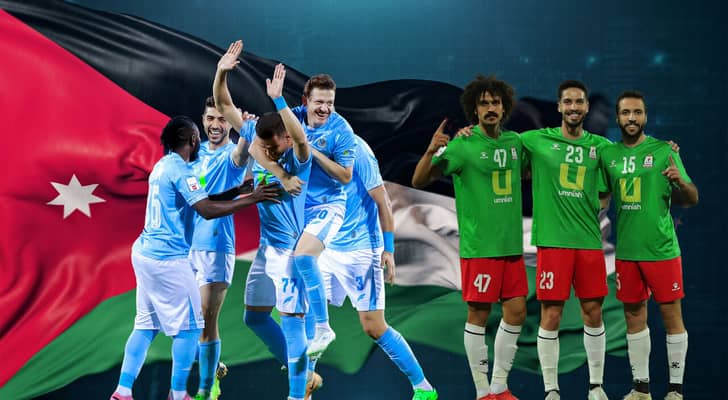 لاعبو الوحدات والفيصلي