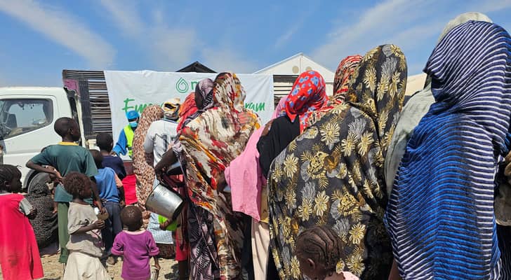 معاناة اهالي السودان إثر الحرب