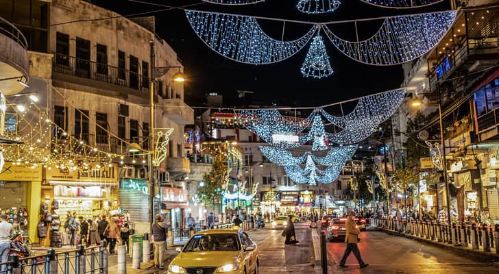 شوارع عمان في شهر رمضان