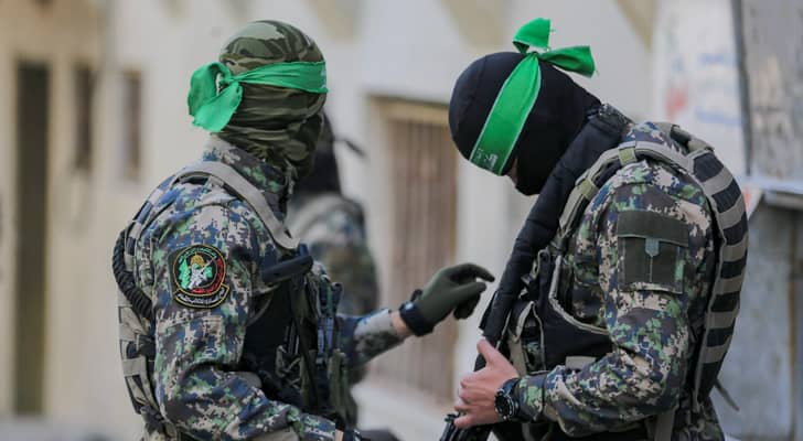 عناصر من حركة المقاومة حماس