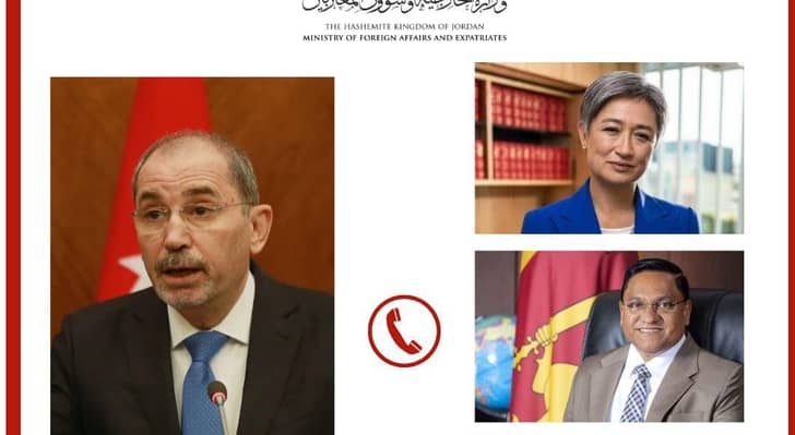الصفدي يبحث مع وزراء خارجية أستراليا وسريلانكا ورئيسة اللجنة الدولية للصليب الأحمر