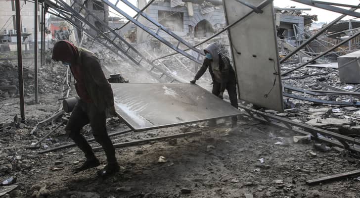 موقع غارة جوية للاحتلال استهدفت مجمعا سكنيا في لبنان