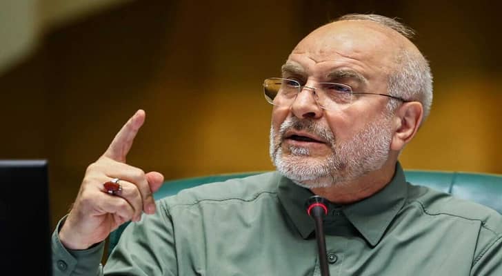 رئيس البرلمان الإيراني محمد باقر قاليباف