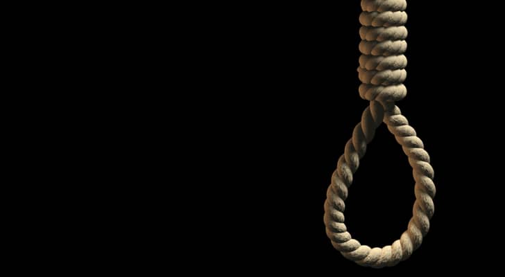 حبل مشنقة