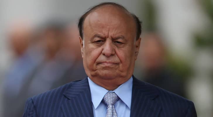 رئيس جمهورية اليمن السابق "عبد ربه منصور هادي"