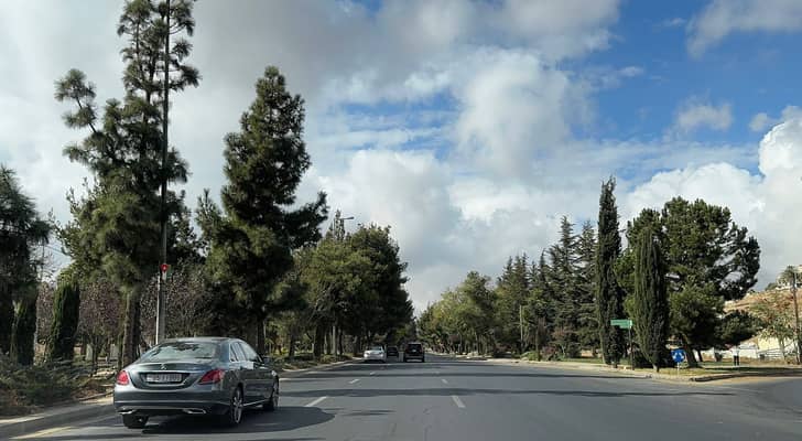 احدى شوارع العاصمة عمان