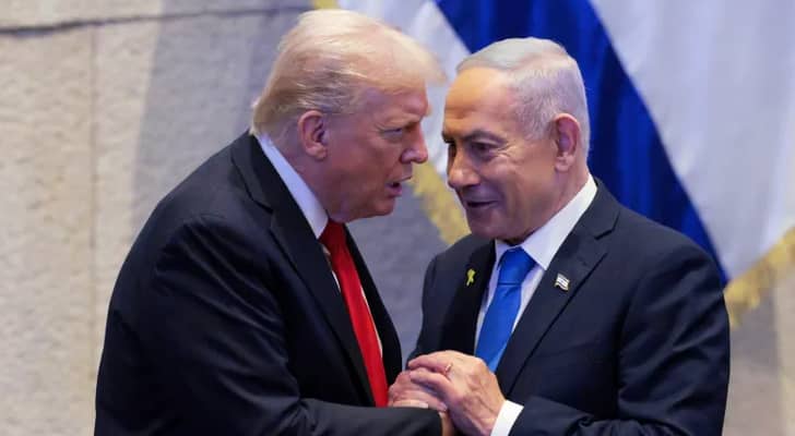 بنيامين نتنياهو ودونالد ترمب
