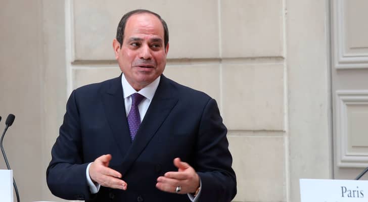 الرئيس المصري عبد الفتاح السيسي