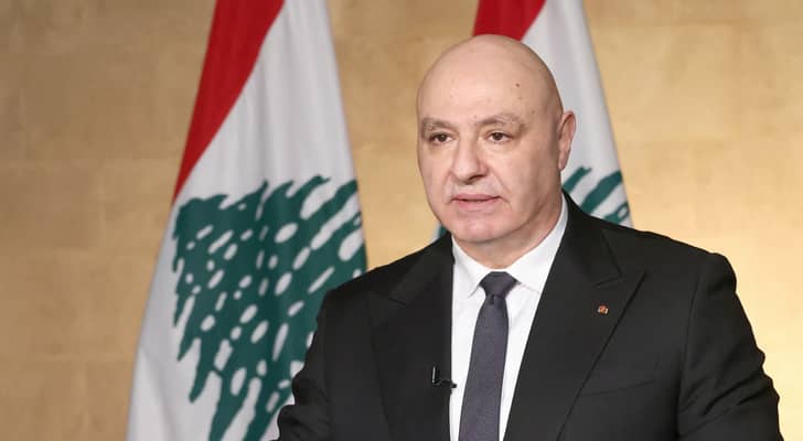 الرئيس اللبناني جوزيف عون