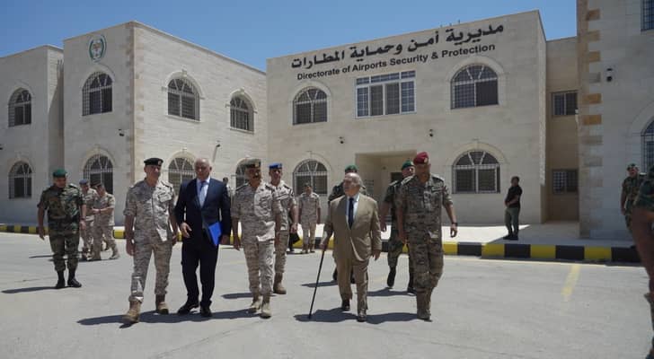 سمو الأمير الحسن بن طلال يزور مديرية أمن وحماية المطارات ويتابع يوما تدريبيا
