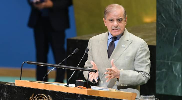 رئيس وزراء باكستان ميان محمد شهباز شريف