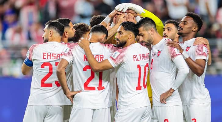 لاعبو منتخب النشامى