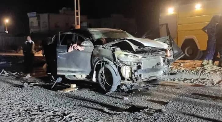مركبة مراسل قناة العربية
