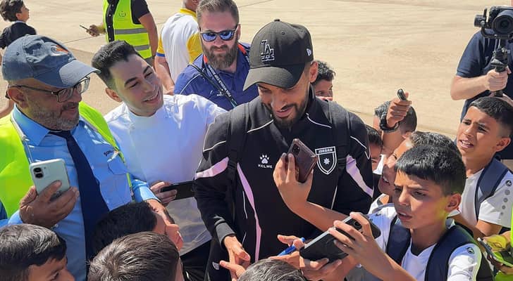 نجم منتخب النشامى موسى التعمري