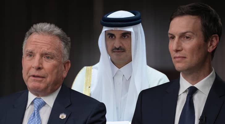 الأمير القطري تميم بن حمد آل ثاني والمبعوثان الأمريكيان...