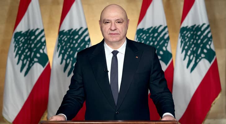 الرئيس اللبناني جوزاف عون