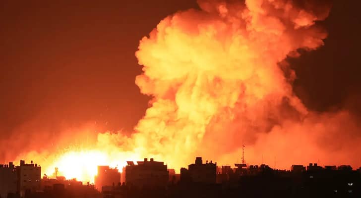 قصف مدفعي للاحتلال يستهدف مخيم البريج وسط قطاع غزة