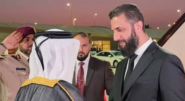 الرئيس السوري احمد الشرع يصل إلى قطر
