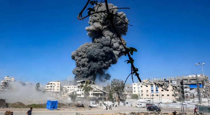 قصف جيش الاحتلال قطاع غزة