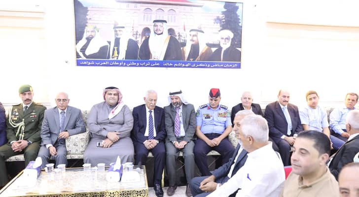 العيسوي يعزي عشيرتي مقدادي والزعبي