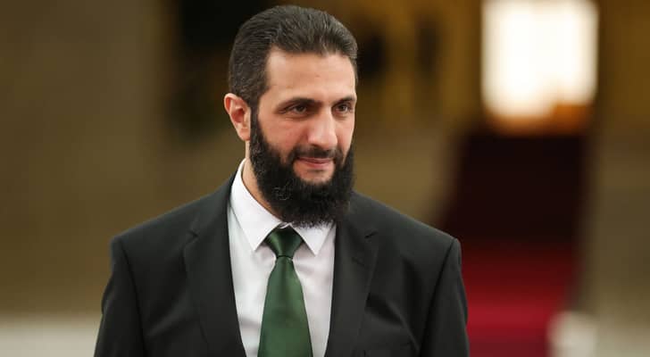 الرئيس السوري أحمد الشرع