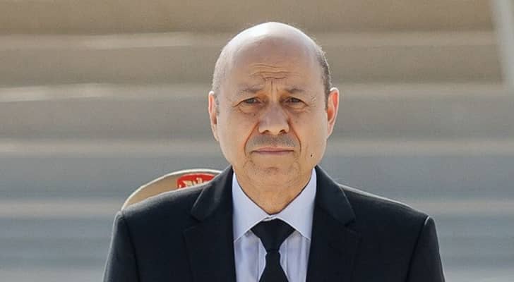 رئيس مجلس القيادة الرئاسي اليمني القائد الأعلى للقوات المسلحة رشاد العليمي