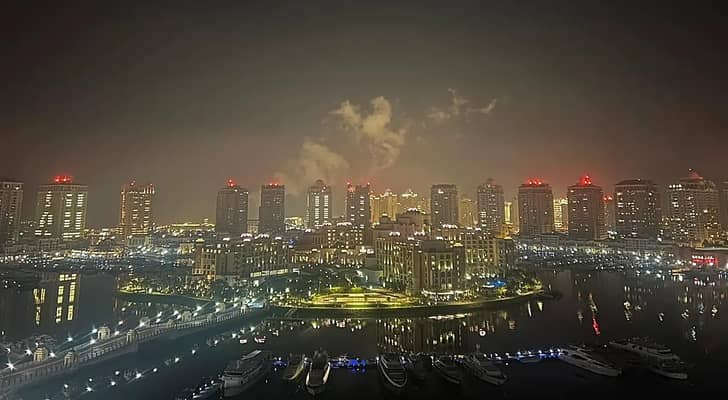 العاصمة القطر ية الدوحة