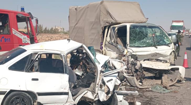 وفاتان و3 إصابات، اثنتان منها بالغة، في حادث تصادم بالمفرق