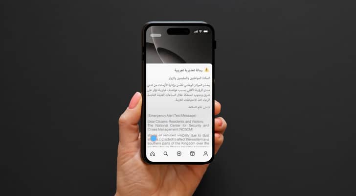 الرسالة التحذيرية