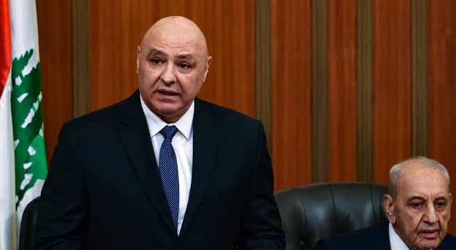 الرئيس لبناني جوزاف عون