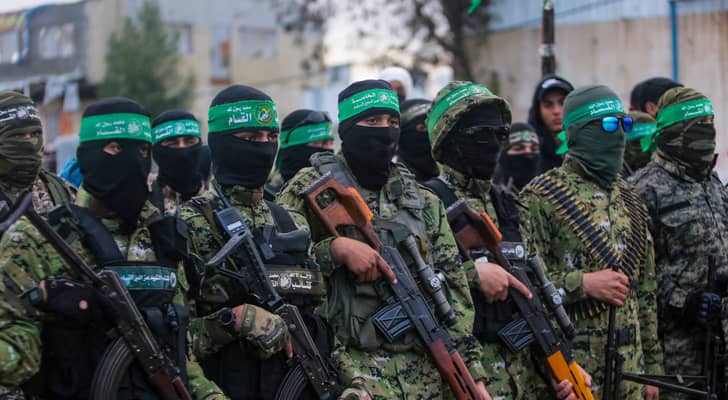 مقاتلين من كتائب القسام
