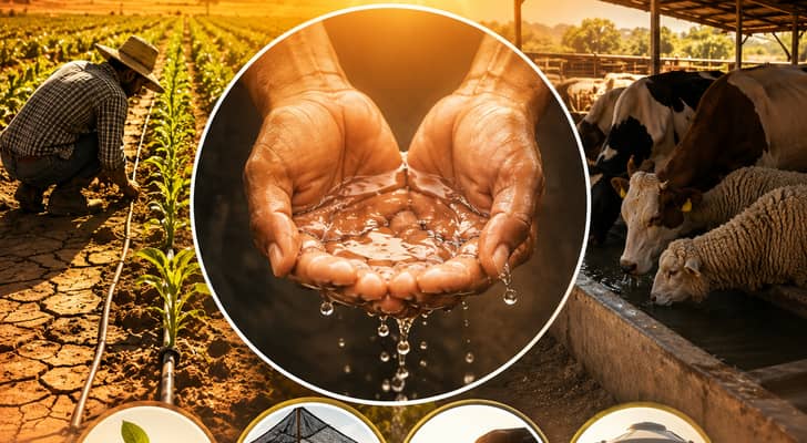 إرشادات عاجلة للمزارعين ومربي الثروة الحيوانية لمواجهة موجات الحر