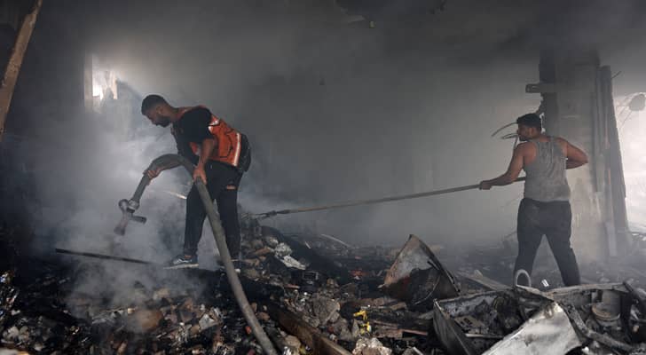 مصادر فلسطينية: 8 شهداء بينهم طفلان وسيدة في قصف للاحتلال متفرق على قطاع غزة