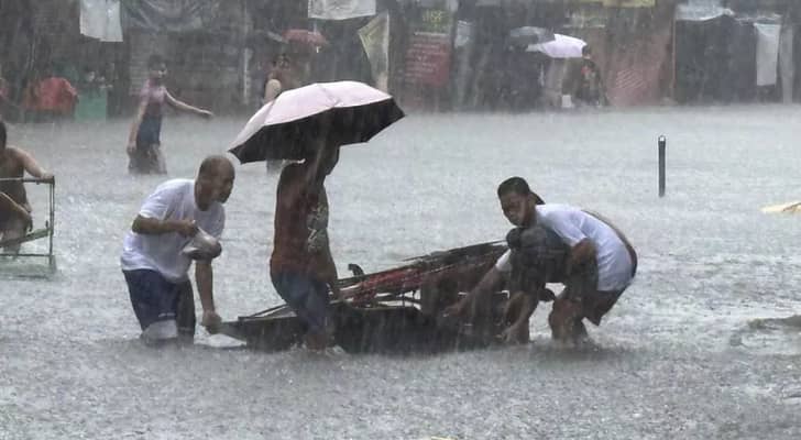 أمطار في الفلبين