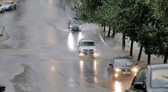 أمطار في الأردن _أرشيفية