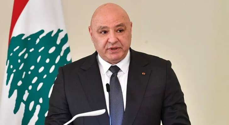 الرئيس اللبناني جوزاف عون
