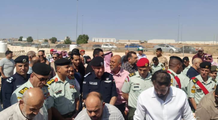تشييع جثمان اللواء المتقاعد محمد فهد محمد العلاف