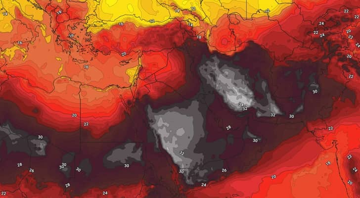 طقس العرب: درجات الحرارة تقارب 50 مئوية في جنوب العراق...