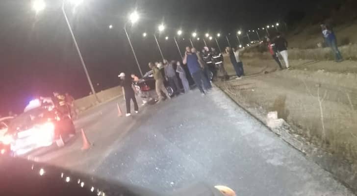 مراسل رؤيا أخبار: 6 إصابات إثر حادث مروري على الطريق...