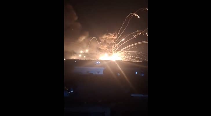 "سانا": انفجار في أحد مواقع الجيش العربي السوري بمحيط...