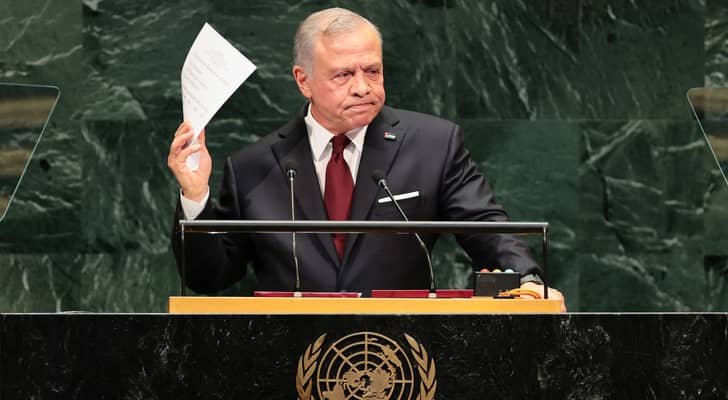 تقرير: خطاب الملك يضع الموقف الأردني في صدارة النقاش...