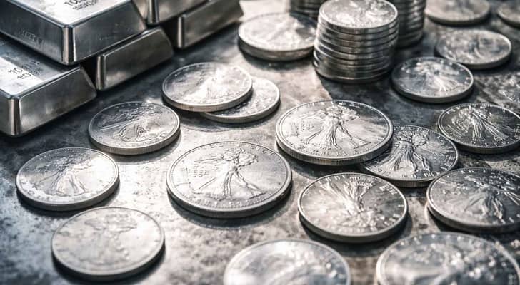 ارتفاع أسعار الفضة للعقود الفورية مع إغلاق التداولات...
