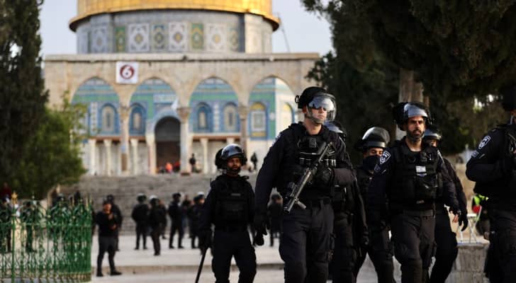 الأوقاف الإسلامية بالقدس: 1500 مستوطن اقتحموا المسجد الأقصى اليوم