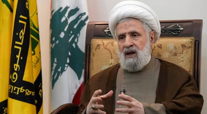 الأمين العام لحزب الله اللبناني، نعيم قاسم،