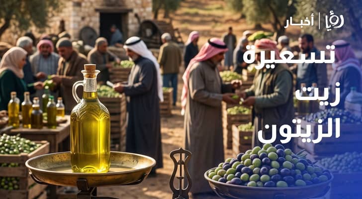 اتحاد المزارعين لرؤيا: تسعير زيت الزيتون يخضع للعرض والطلب والحديث عن أرقام محددة سابق لأوانه